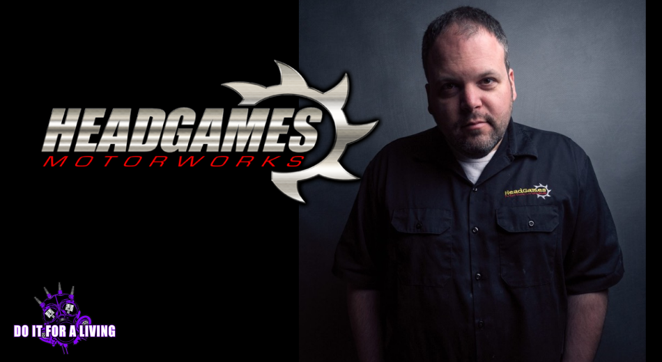 Episode 058: David Localio tells us how he built Headgames Motorworks from humble beginnings in a 200 square foot room