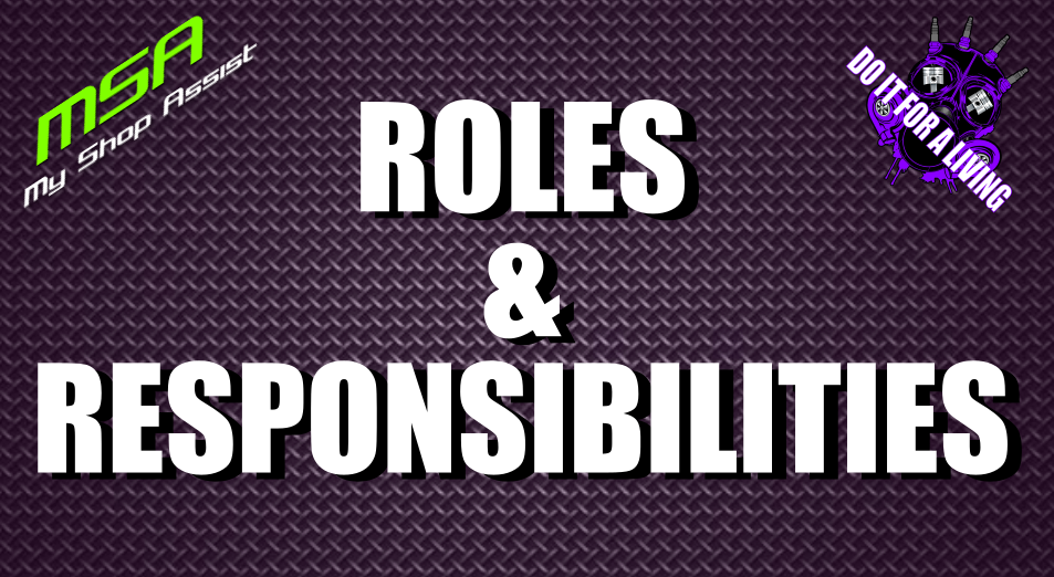 Roles and Responsibilities for Each Employee
